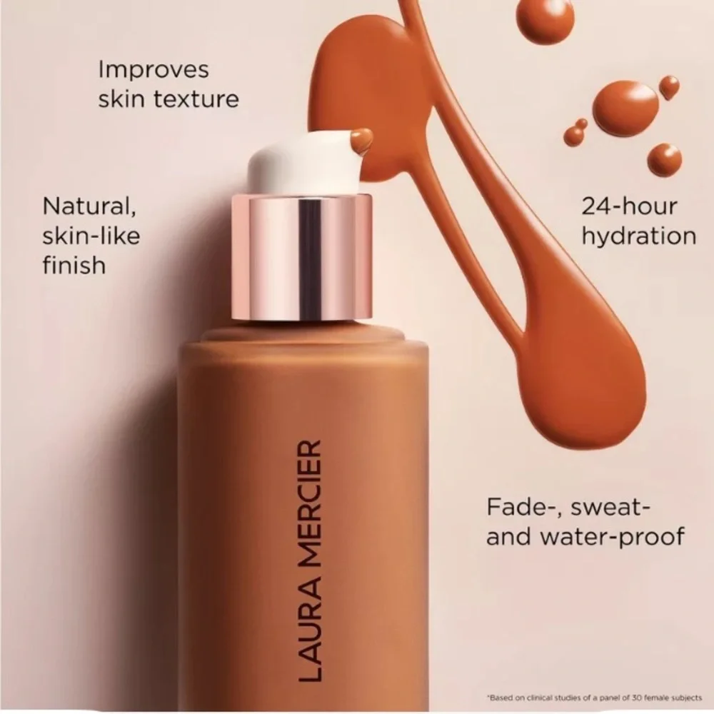 LAURA MERCIER Real Flawless Weightless Perfecting Foundation - 3W1 DUSK